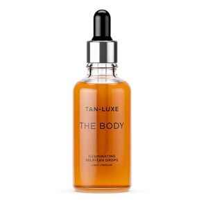 TAN-LUXE THE BODY ILLUMINATING SELF TAN DROPS 1‎ FL OZ LIGHT MEDIUM NIB